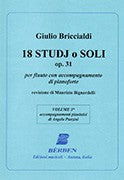 Briccialdi, G :: 18 Studj o Soli op. 31 Volume 3 [18 Studies op. 31 Volume 3]