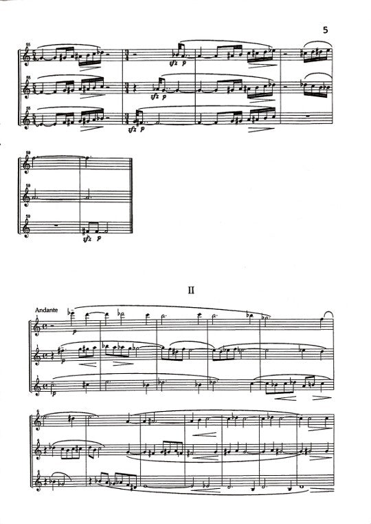 Hoover, K :: Trio for Flutes