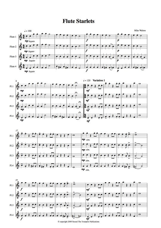 Walton, M :: Flute Starlets