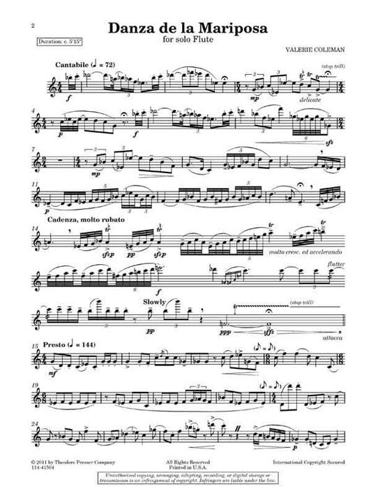 Coleman, V :: Danza de la Mariposa [Dance of the Butterfly]