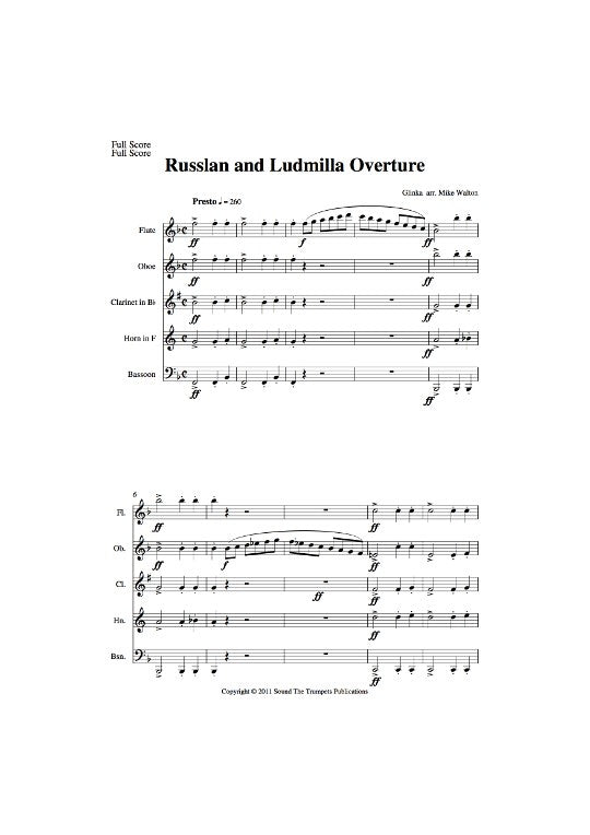 Glinka, M :: Russlan and Ludmilla Overture