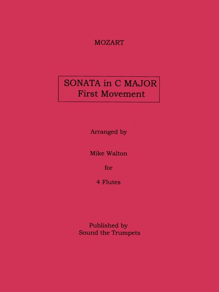 Mozart, WA :: Sonata in C Major: First Movement