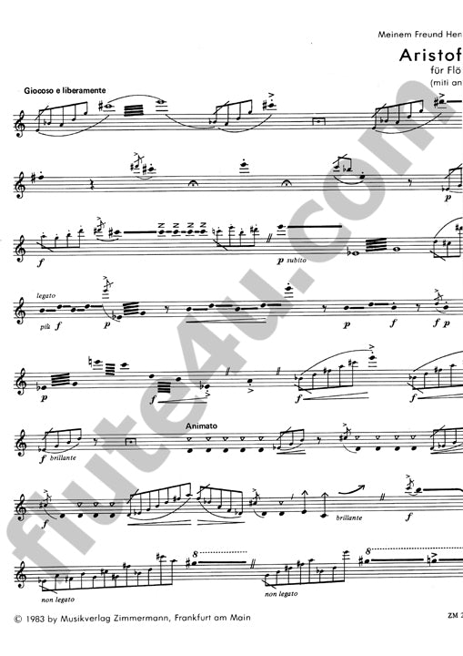 Stahmer, KH :: Aristofaniada