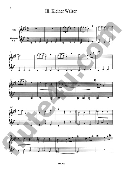 Walter, F :: Pifferari: Sechs Stucke [Six Pieces]