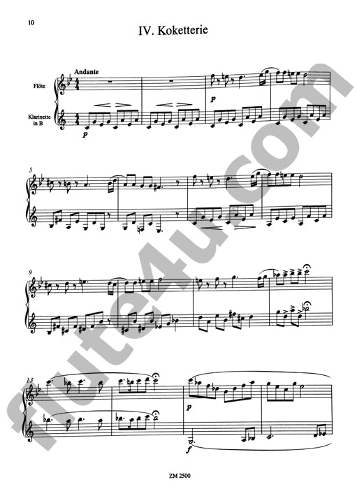 Walter, F :: Pifferari: Sechs Stucke [Six Pieces]