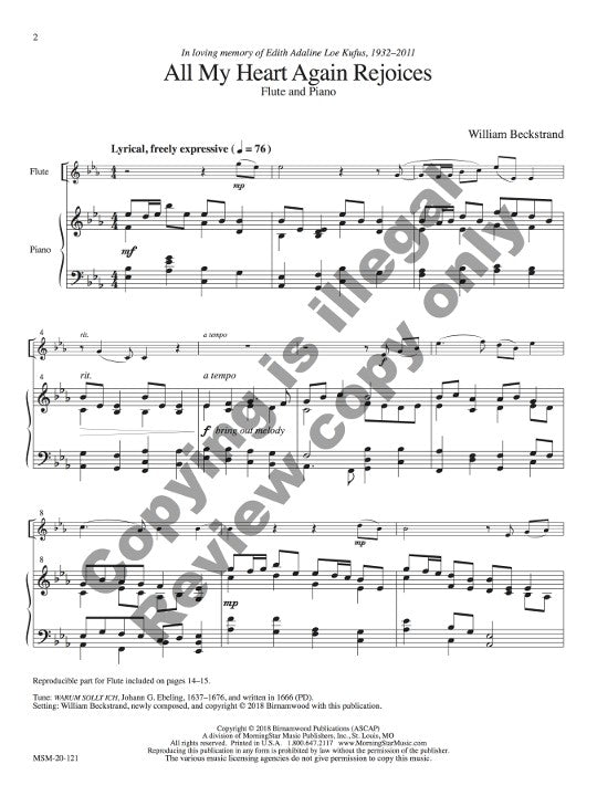 Beckstrand, W :: Three Nativity Carols