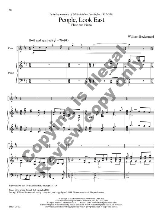 Beckstrand, W :: Three Nativity Carols