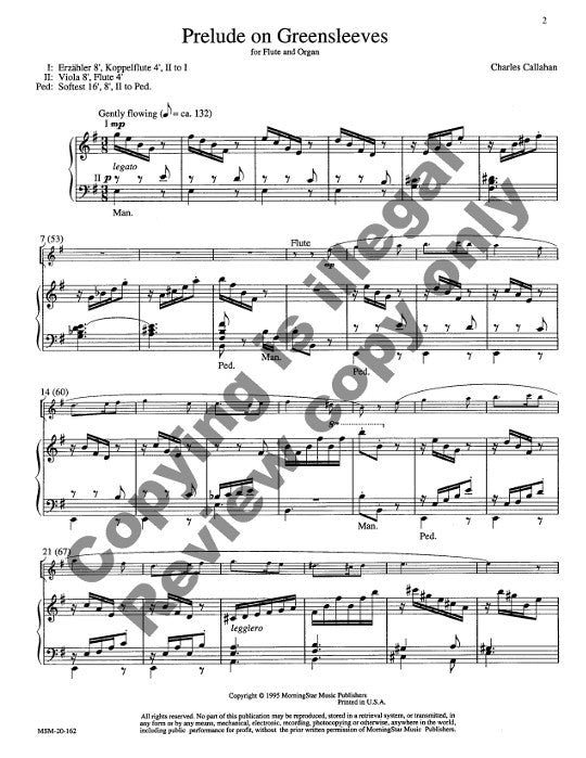 Traditional :: A Prelude on Greensleeves