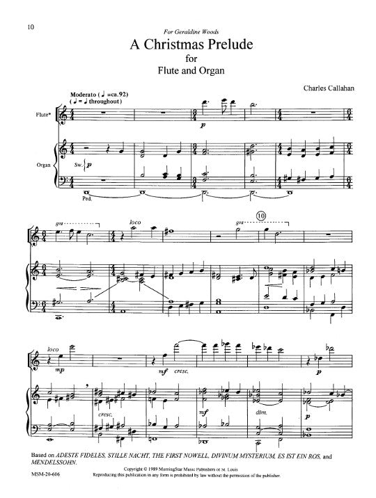 Callahan, C :: Preludes
