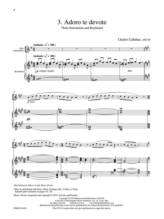 Callahan, C :: Three Gregorian Reflections