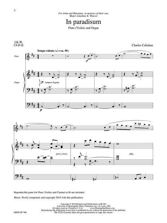 Callahan, C :: In Paradisum