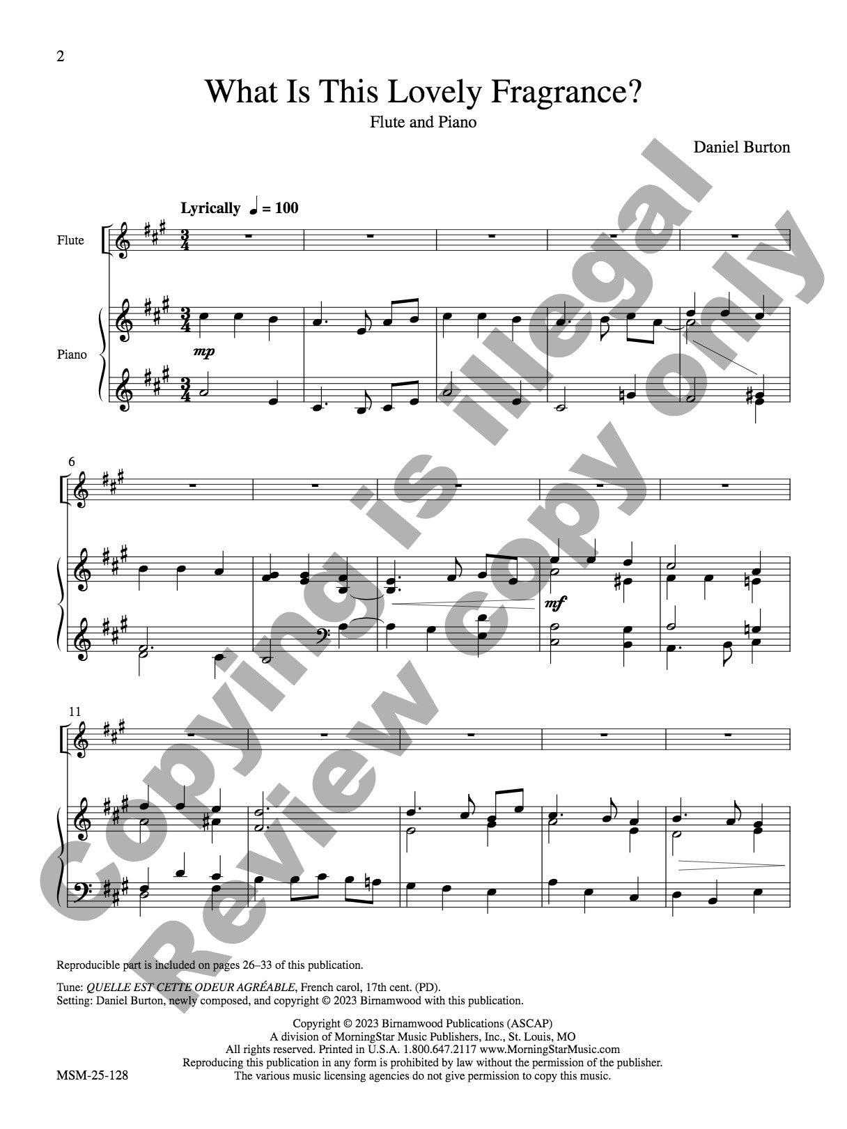 Burton, D :: Away in a Manger: Four Carols Settings