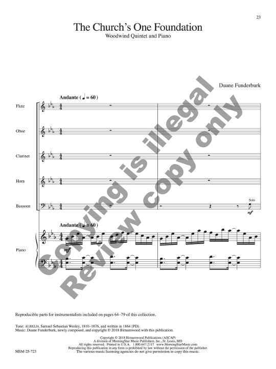 Funderburk, D :: Three Sacred Settings