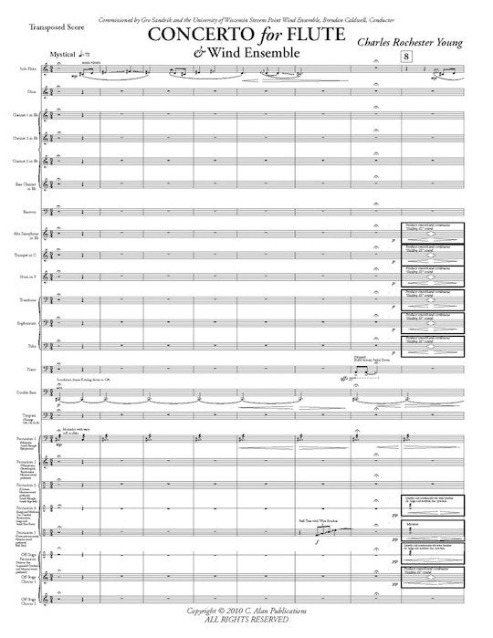 Young, CR :: Concerto for Flute