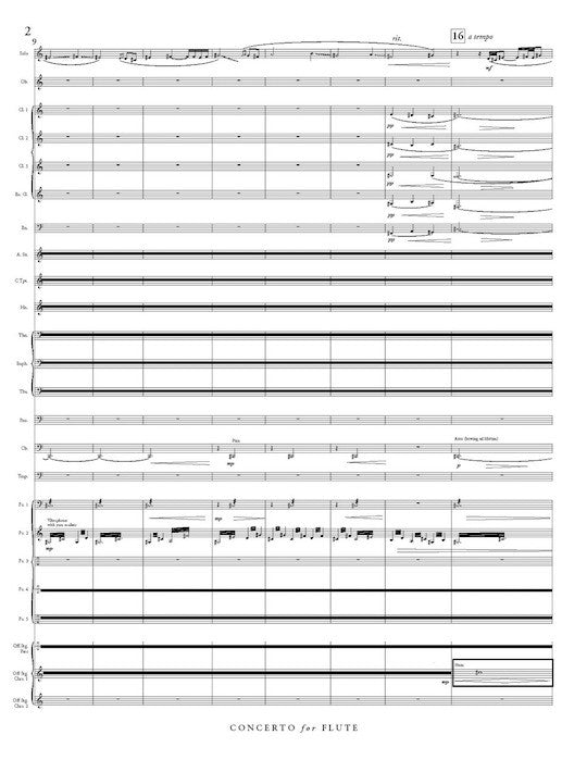 Young, CR :: Concerto for Flute