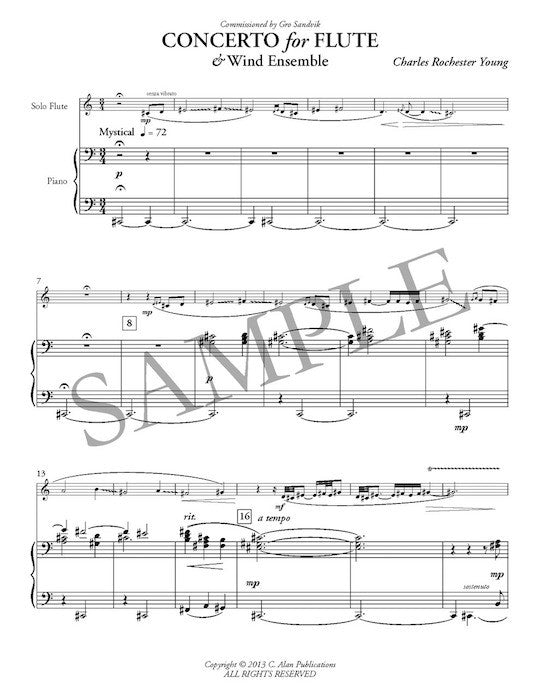 Young, CR :: Concerto for Flute