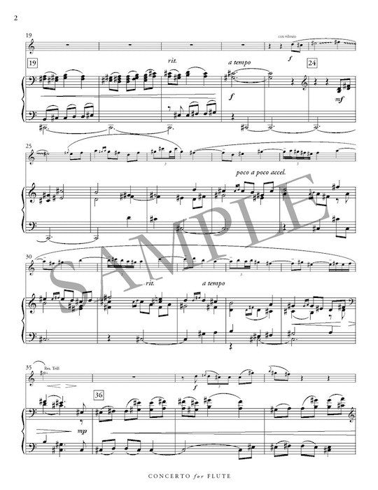 Young, CR :: Concerto for Flute