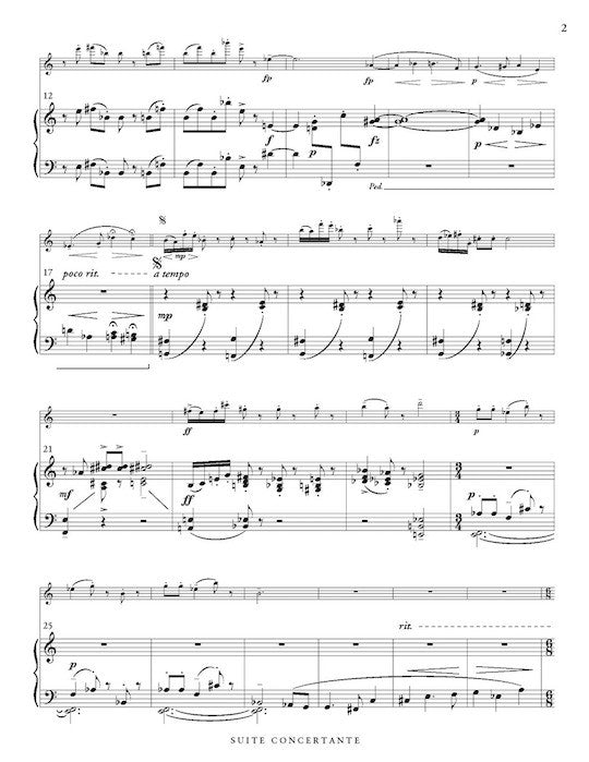 Zaninelli, L :: Suite Concertante