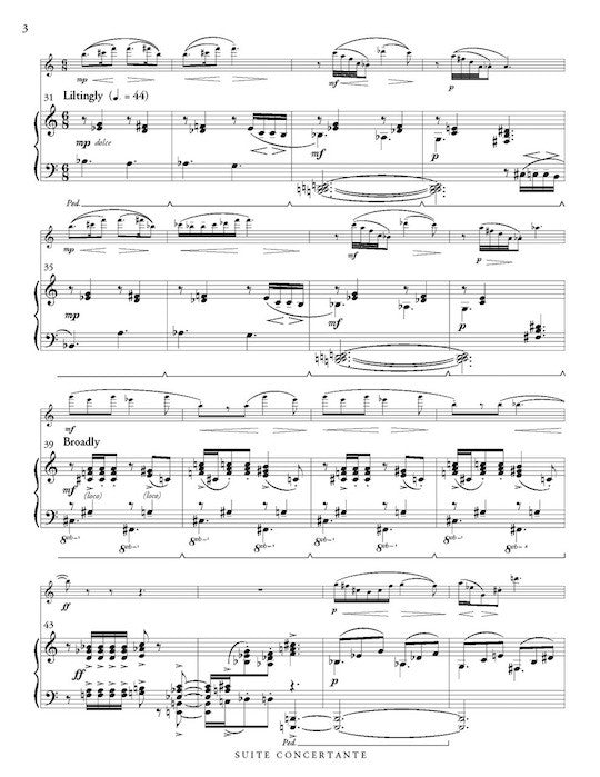 Zaninelli, L :: Suite Concertante