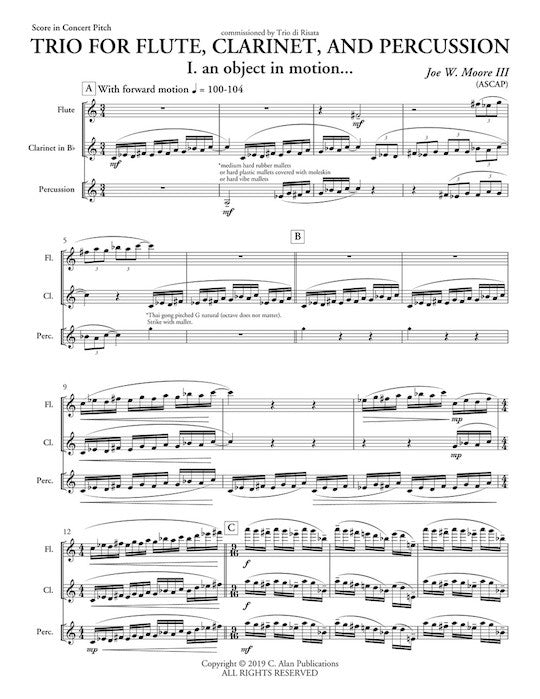 Moore III, JW :: Trio