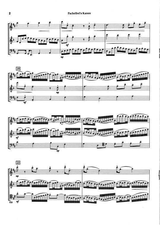 Pachelbel, J :: Kanon [Canon]