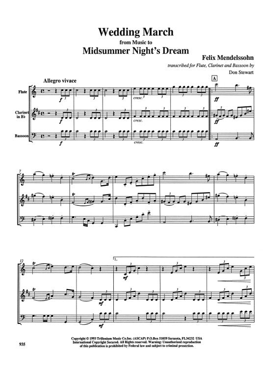 Mendelssohn, F :: Wedding March