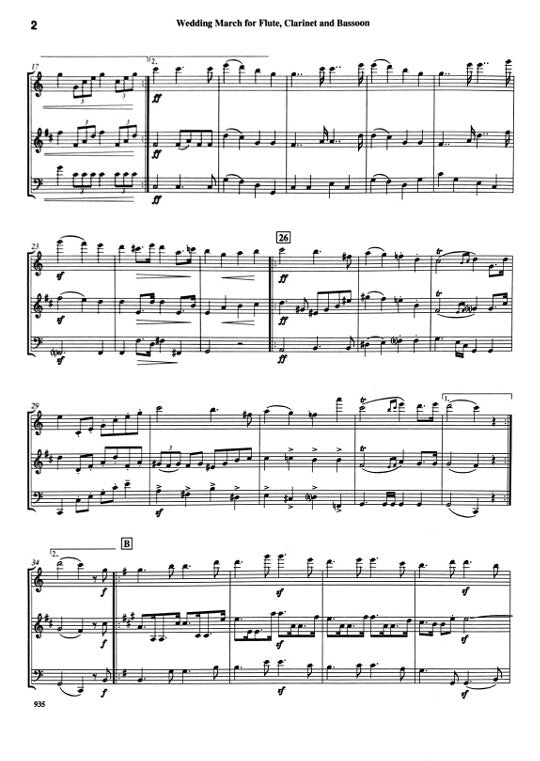 Mendelssohn, F :: Wedding March