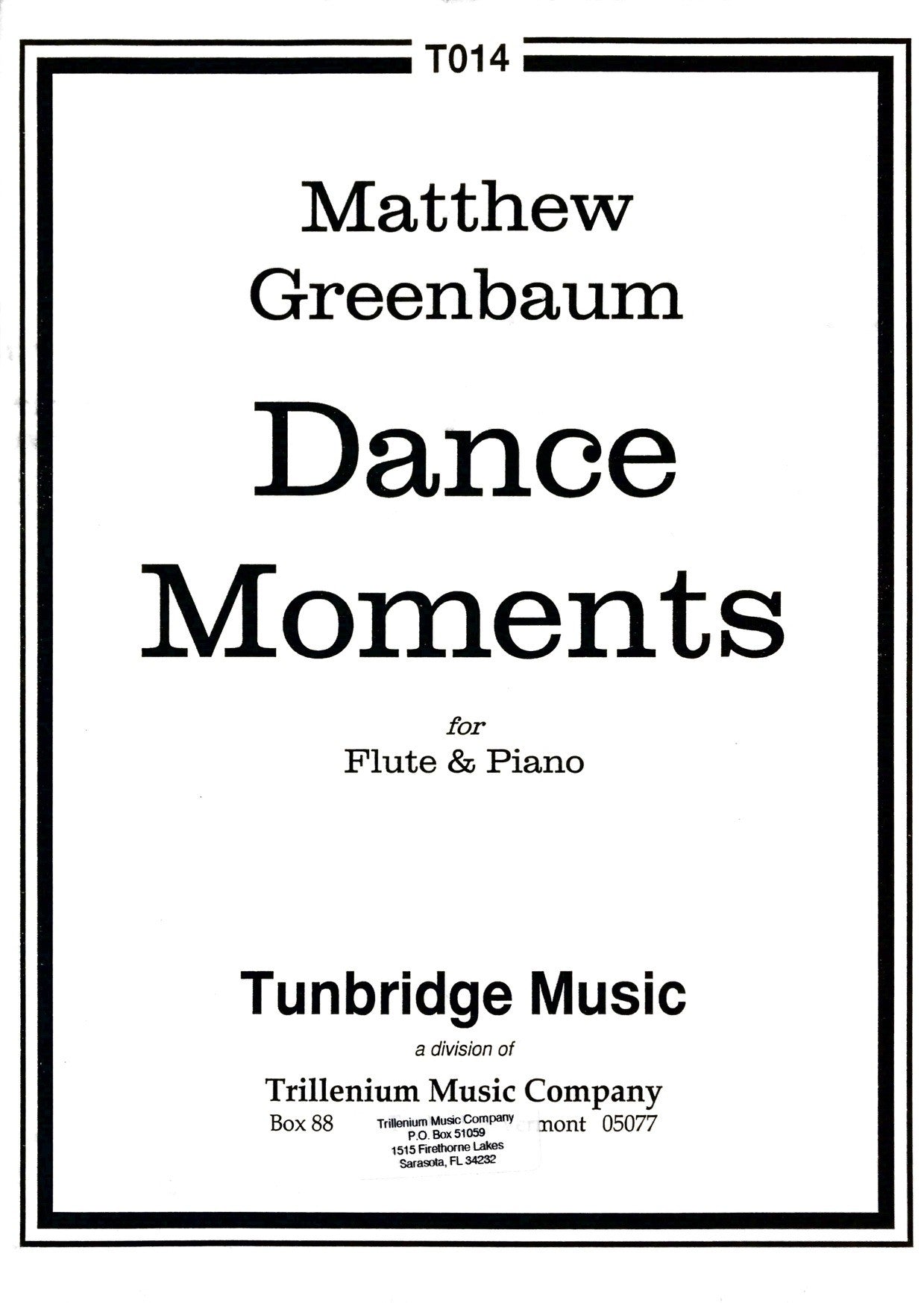 Greenbaum, M :: Dance Moments