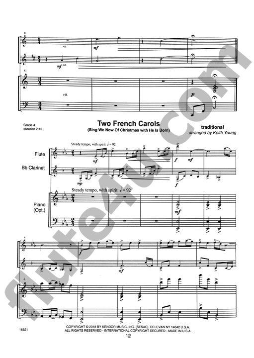 Traditional :: Six Sacred Christmas Duets