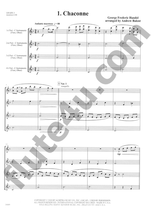 Various :: Classical FlexQuartets For Woodwinds