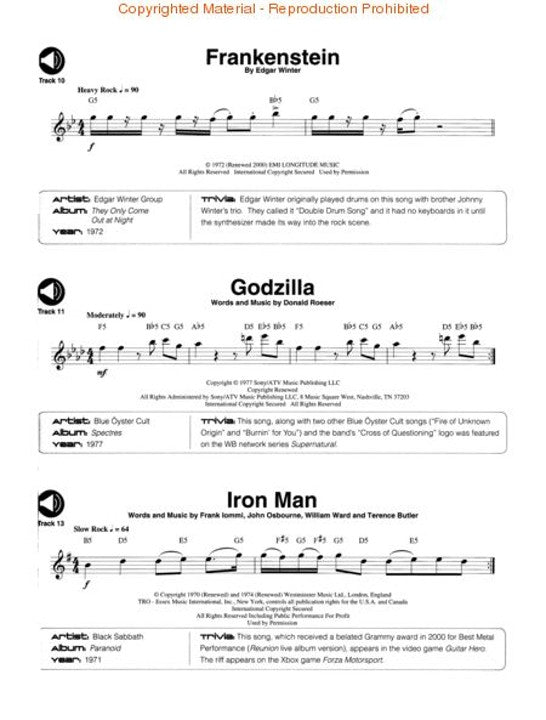 Various :: Rock Riffs for Flute
