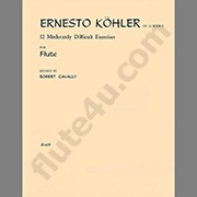 Kohler, E :: 12 Moderately Difficult Exercises Op. 33 Book II
