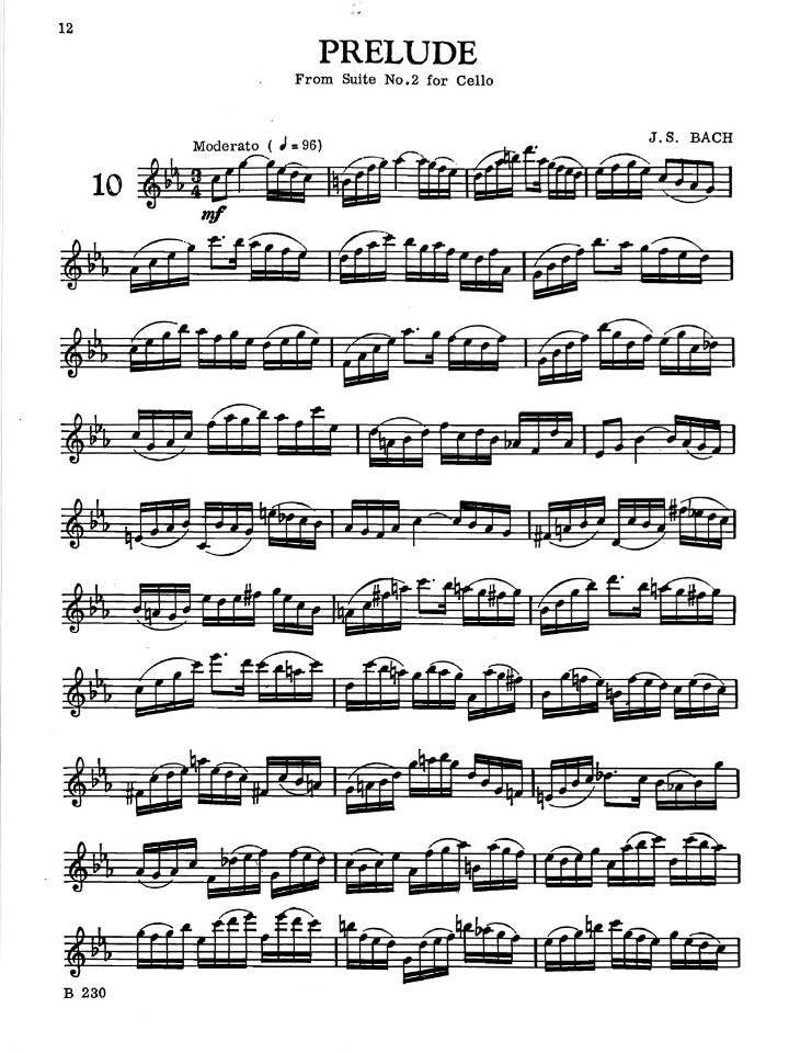 Bach, JS :: 20 Concert Studies