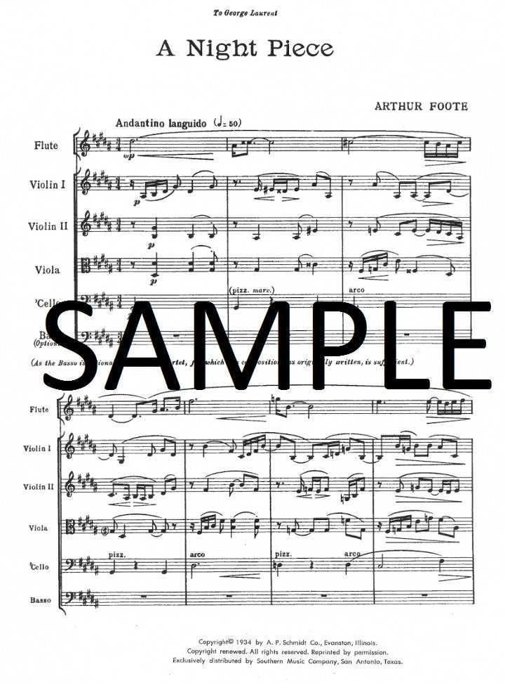 Foote, A :: A Night Piece