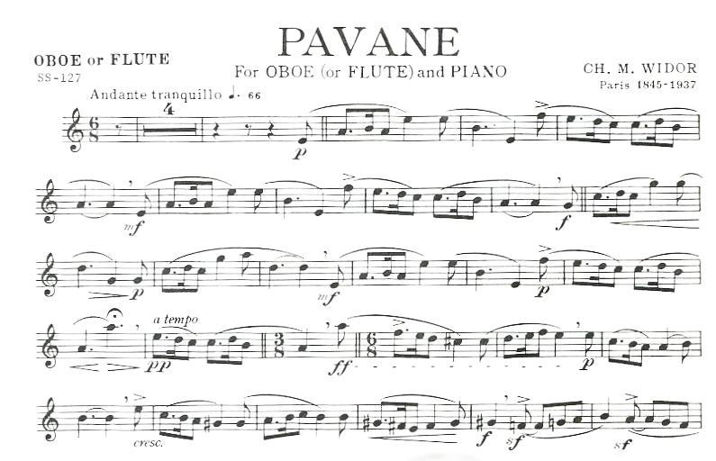 Widor, CM :: Pavane