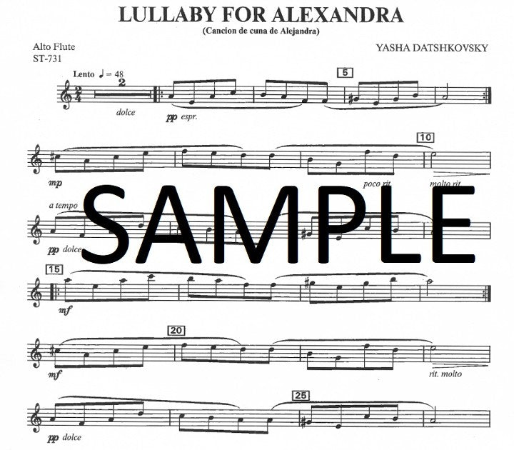 Datshkovsky, Y :: Lullaby for Alexandra