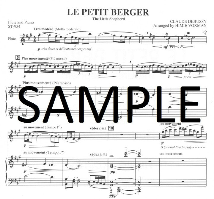 Debussy, C :: Le Petit Berger [The Little Shepherd]
