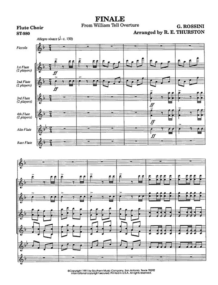 Rossini, G :: Finale (from 'William Tell' Overture)