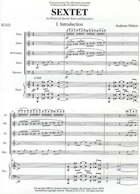 Makris, A :: Sextet