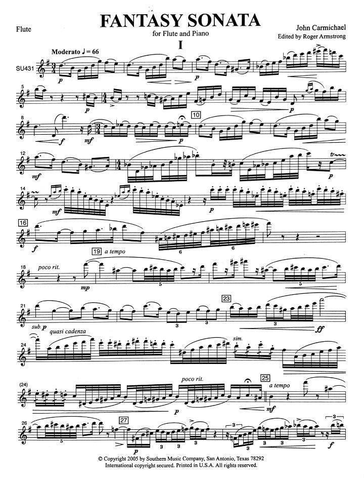 Carmichael, J :: Fantasy Sonata