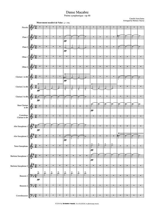 Saint-Saens, C :: Danse Macabre (Poeme Symphonique Op 40)