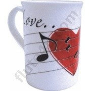 Bone China Mug - Love... Music