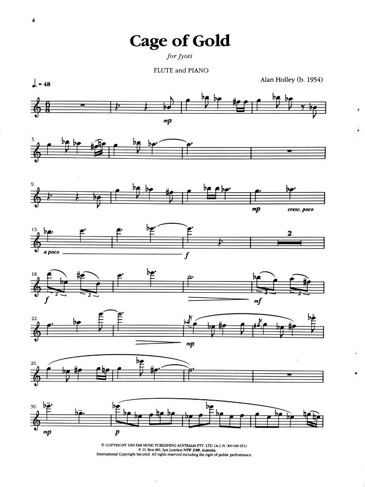 Holley, A :: Birds of Opal and other pieces