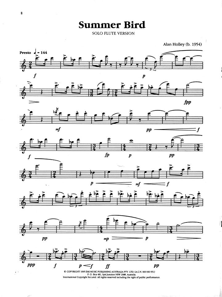 Holley, A :: Birds of Opal and other pieces