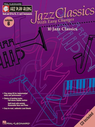 Various :: Jazz Play-Along: Volume 6 - Jazz Classics with Easy Changes