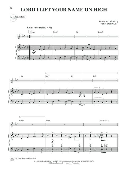 Various :: Top Praise & Worship Instrumental Solos - Piano Accompaniment