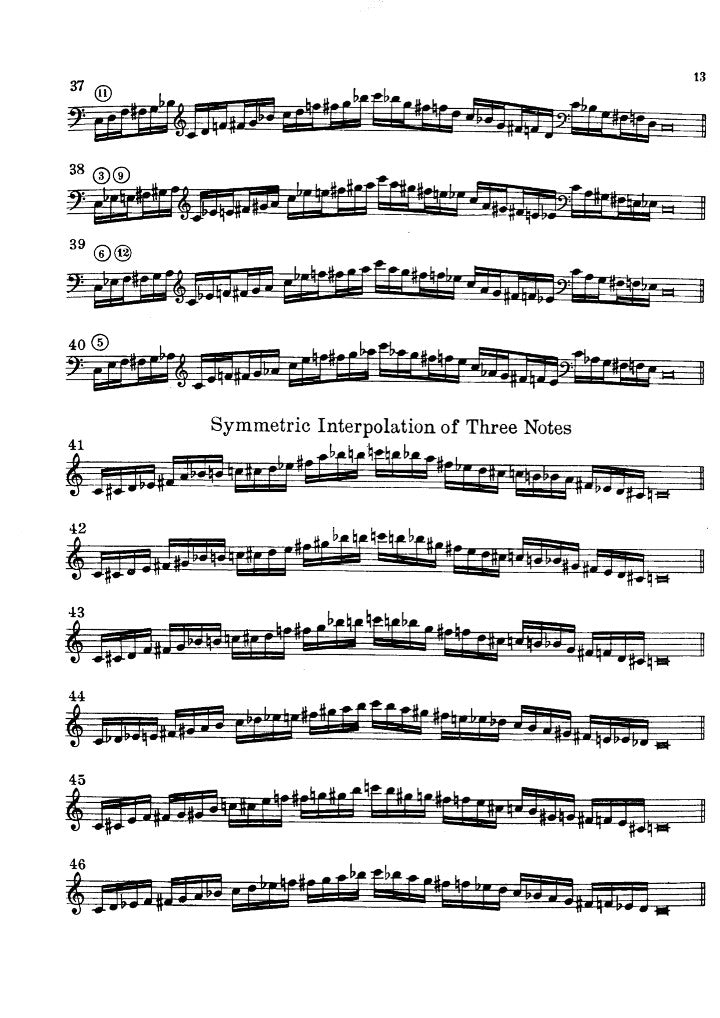 Books, Thesaurus of Scales and Melodic Patterns, Slonimsky, Nicolas