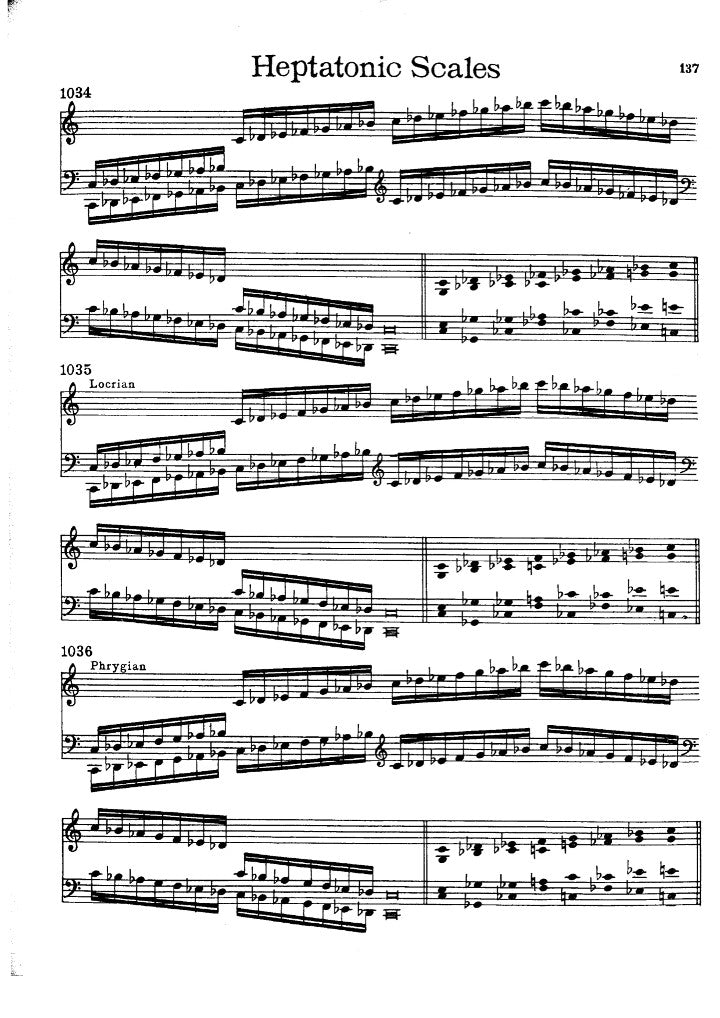 Thesaurus of Scales and Melodic Patterns