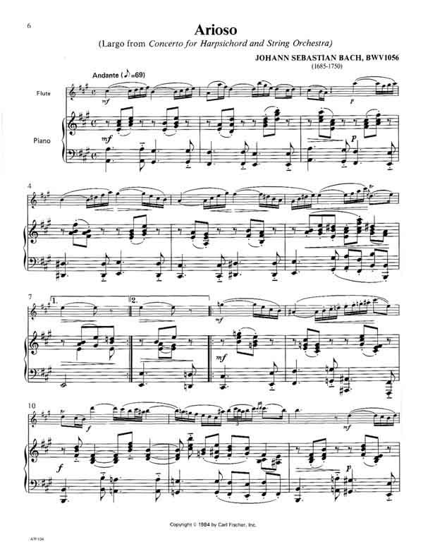 Various :: Solos for Flute: 36 Repertoire Pieces