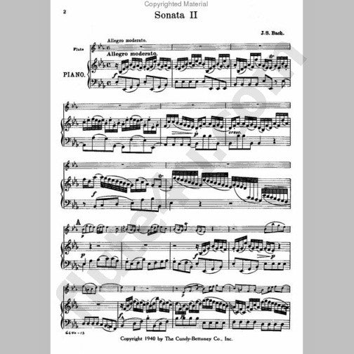 Bach, JS :: Sonata No. 2